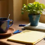 Escritorio desordenado invita a la creatividad