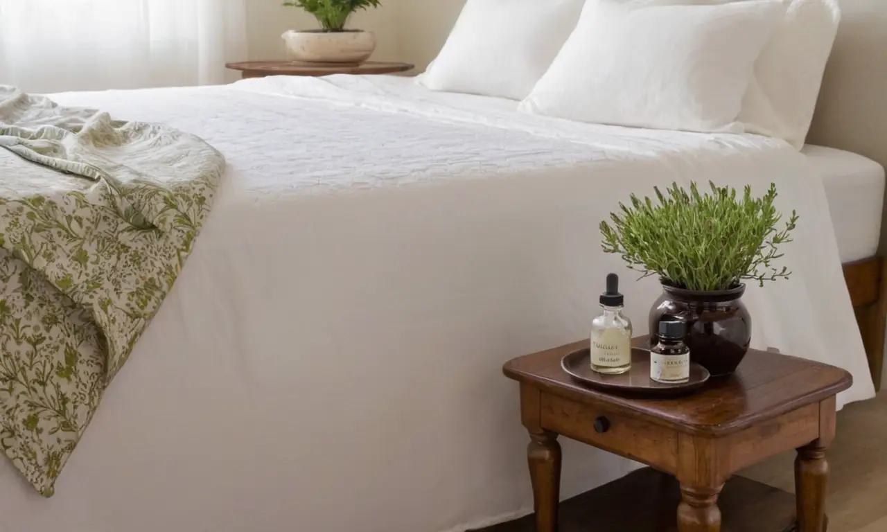 Dormitorio iluminado y acogedor con tranquilidad