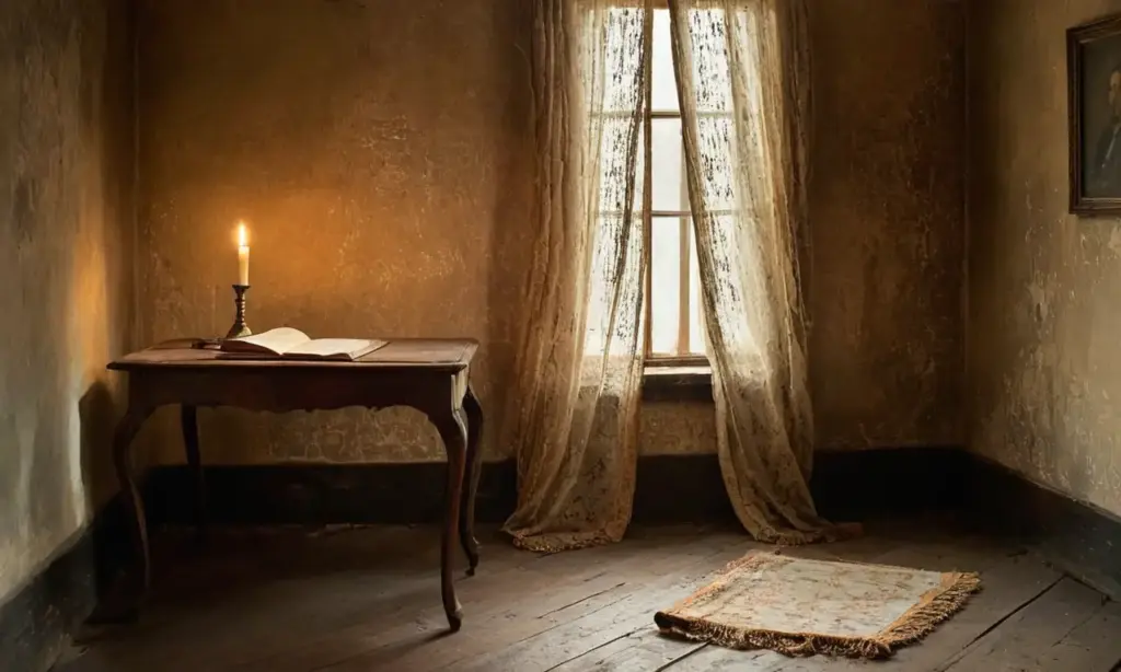 Habitación nostálgica llena de recuerdos y emoción