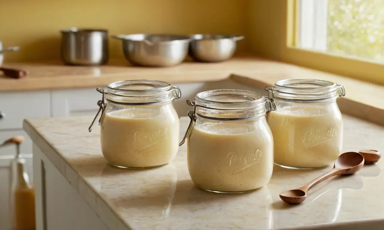Cocina luminosa con ingredientes bien dispuestos
