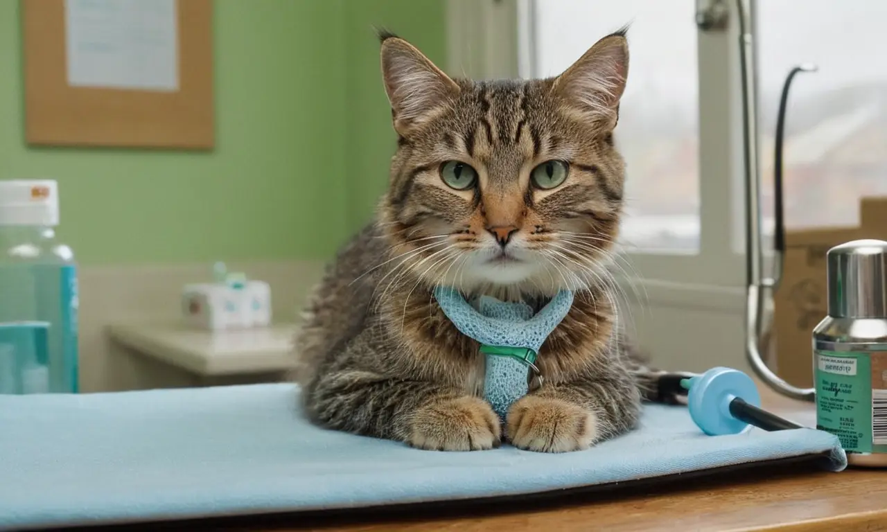 Clínica veterinaria acogedora y detalles cuidados