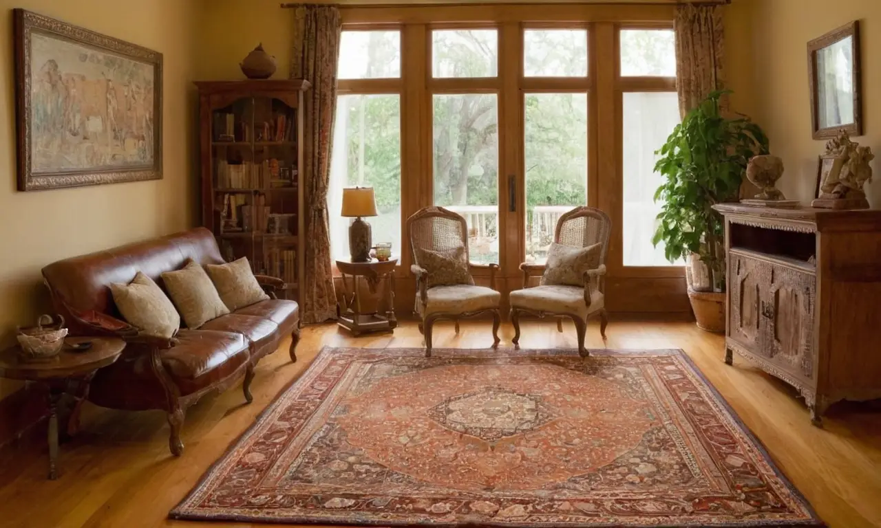 Habitación cálida con historia y cultura vibrante